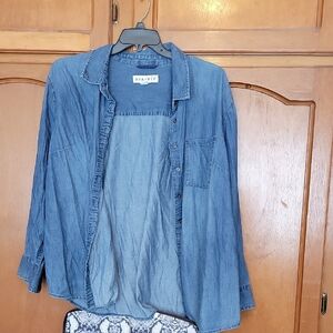 Ava & Viv Denim Shirt